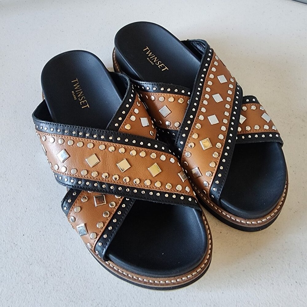 Twin-set Mules "NEW"